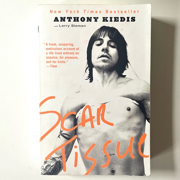 memoir book “Scar Tissue” by Anthony Kiedes from Red Hot Chili Peppers - Picture 1 of 12